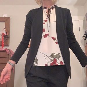 BCBG angle cut blazer